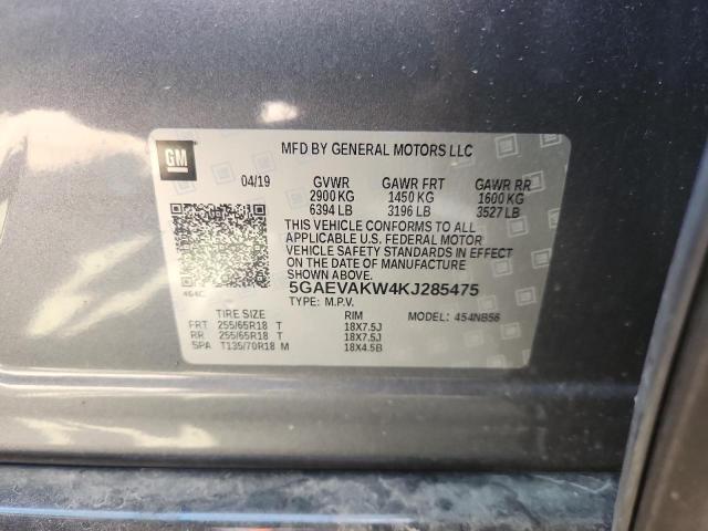 Photo 14 from auction – 2019 BUICK ENCLAVE ES with VIN 5GAEVAKW4KJ285475
