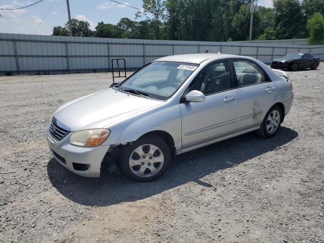 KIA SPECTRA EX 2008 with VIN KNAFE121885556303 - Photo from auction