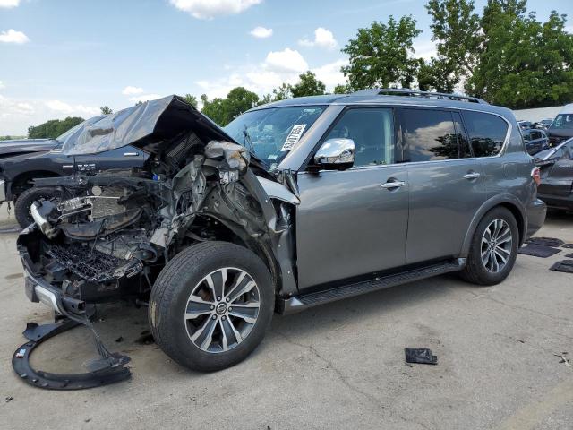 NISSAN ARMADA SV 2018 with VIN JN8AY2NC4J9555563 - Photo from auction