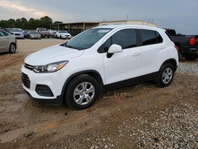 CHEVROLET TRAX LS 2017 with VIN 3GNCJKSB6HL210824 - Photo from auction