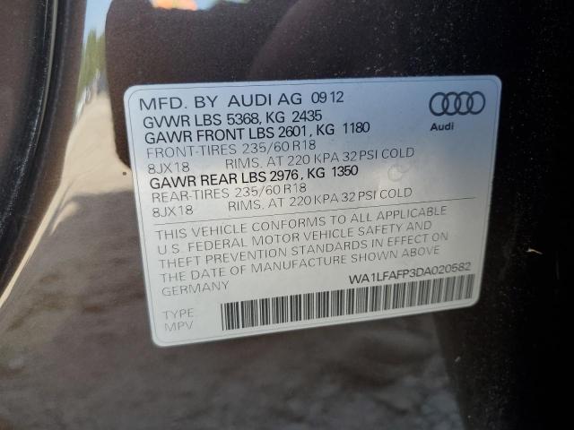 Photo 14 from auction – 2013 AUDI Q5 PREMIUM with VIN WA1LFAFP3DA020582