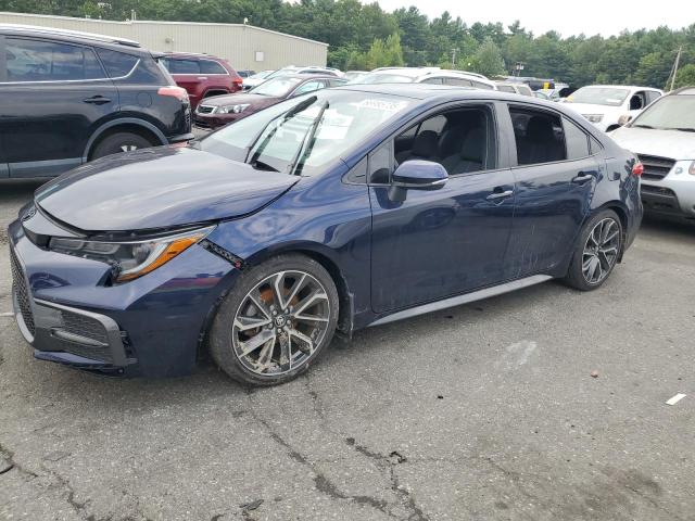 TOYOTA COROLLA SE 2022 with VIN 5YFM4MCE5NP130650 - Photo from auction