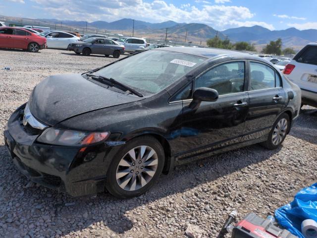 HONDA CIVIC EXL 2010 with VIN 19XFA1F93AE051360 - Photo from auction