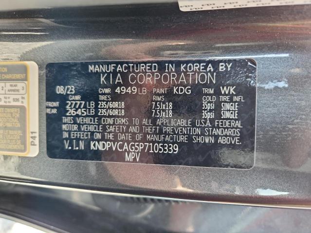 Photo 14 from auction – 2023 KIA SPORTAGE E with VIN KNDPVCAG5P7105339