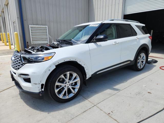 FORD EXPLORER P 2021 with VIN 1FM5K8HCXMGB27859 - Photo from auction