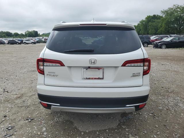 Photo 6 from auction – 2021 HONDA PILOT ELIT with VIN 5FNYF6H04MB039142