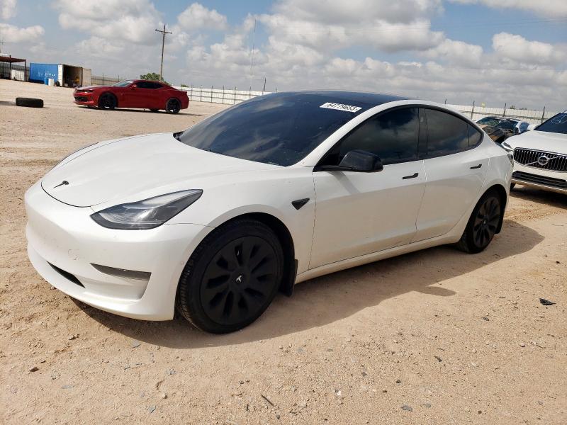 TESLA MODEL 3 2021 with VIN 5YJ3E1EA8MF985564 - Photo from auction