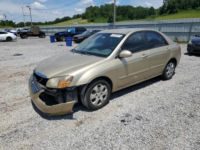 KIA SPECTRA EX 2009 with VIN KNAFE221595651392 - Photo from auction