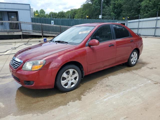 KIA SPECTRA EX 2009 with VIN KNAFE221895629340 - Photo from auction