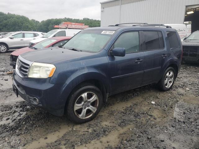 HONDA PILOT EXL 2012 with VIN 5FNYF4H64CB002731 - Photo from auction