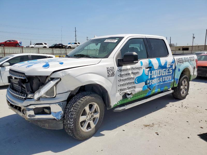 FORD F150 SUPER 2018 with VIN 1FTEW1E50JKE64880 - Photo from auction