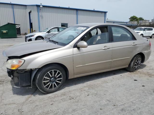 KIA SPECTRA EX 2008 with VIN KNAFE121185522560 - Photo from auction