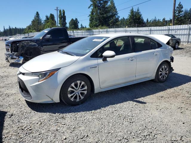 TOYOTA COROLLA LE 2021 with VIN JTDEAMDE3MJ009856 - Photo from auction