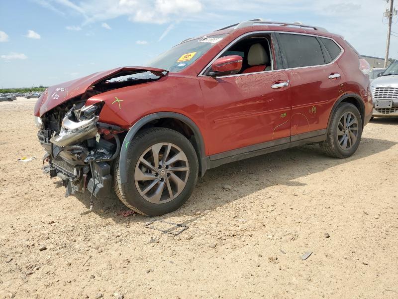 NISSAN ROGUE S 2016 with VIN 5N1AT2MT0GC876521 - Photo from auction