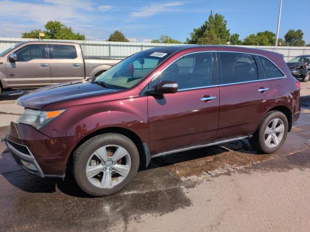 ACURA MDX TECHNO 2012 with VIN 2HNYD2H37CH502693 - Photo from auction