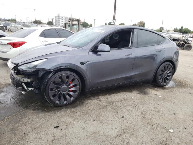 Photo 1 from auction – 2021 TESLA MODEL Y with VIN 5YJYGDEFXMF263476