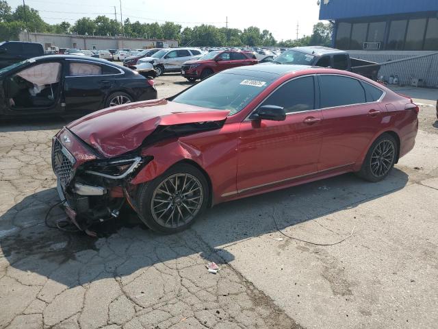 GENESIS G80 BASE 2020 with VIN KMTFN4JB4LU336915 - Photo from auction