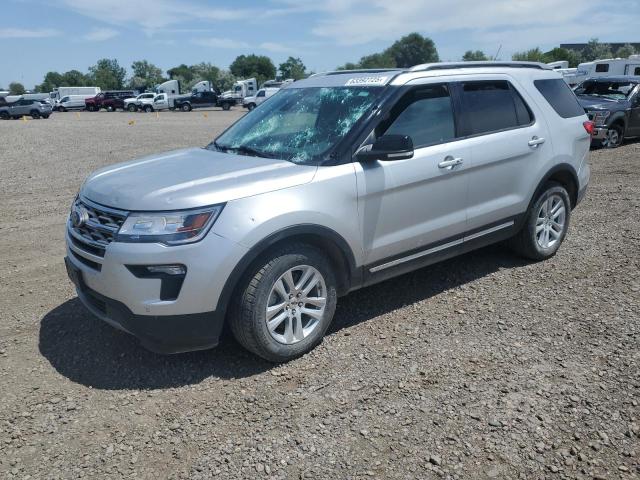 FORD EXPLORER X 2018 with VIN 1FM5K8D81JGB70144 - Photo from auction