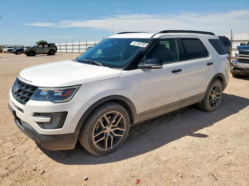 FORD EXPLORER S 2017 with VIN 1FM5K8GT0HGD98646 - Photo from auction