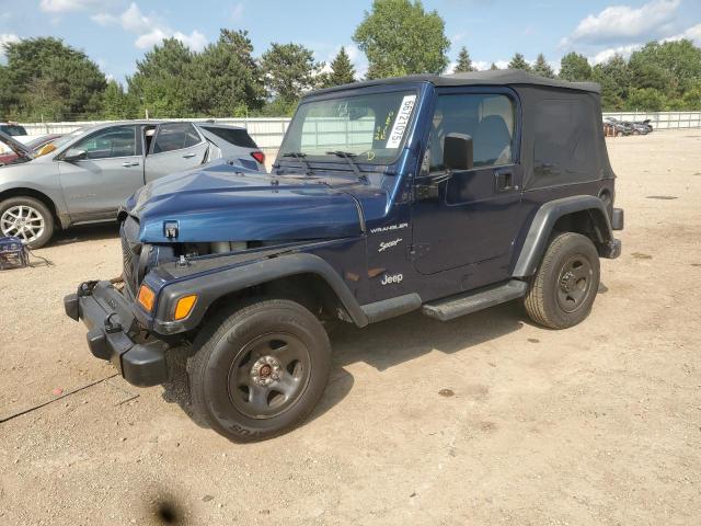 JEEP WRANGLER / 2002 with VIN 1J4FA49S92P766462 - Photo from auction