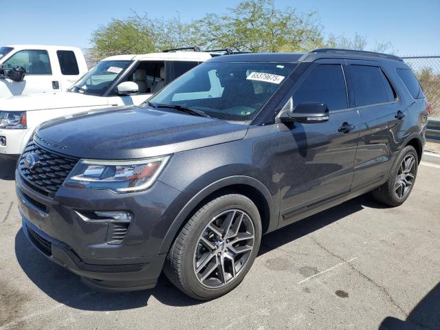 FORD EXPLORER S 2019 with VIN 1FM5K8GT9KGA90186 - Photo from auction