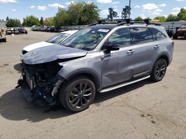 KIA SORENTO EX 2023 with VIN 5XYRHDLF9PG226260 - Photo from auction