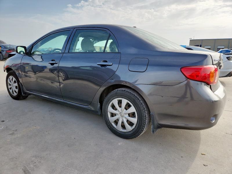 Photo 2 from auction – 2009 TOYOTA COROLLA BA with VIN JTDBL40E299054119