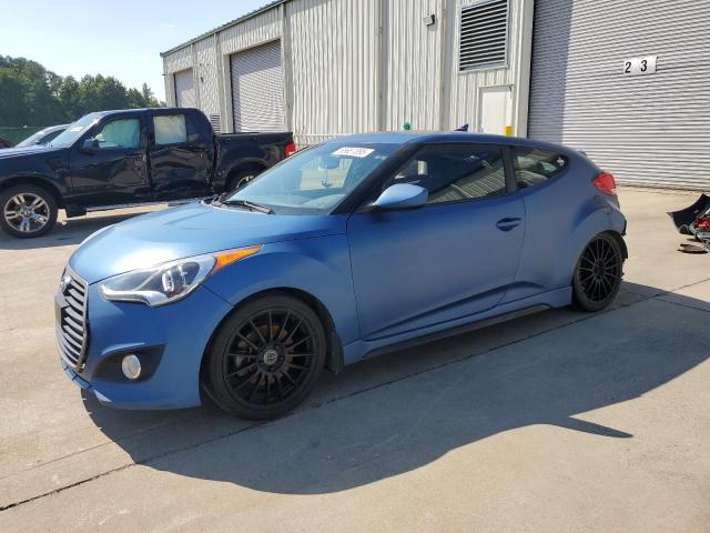 HYUNDAI VELOSTER TURBO 2016 with VIN KMHTC6AE3GU255337 - Photo from auction