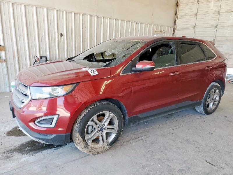 FORD EDGE TITAN 2017 with VIN 2FMPK3K95HBB80362 - Photo from auction
