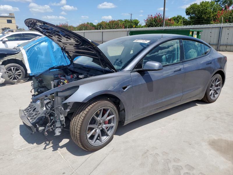 TESLA MODEL 3 2022 with VIN 5YJ3E1EB2NF184252 - Photo from auction