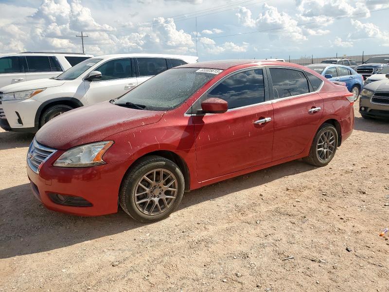 NISSAN SENTRA S 2013 with VIN 3N1AB7AP9DL664151 - Photo from auction