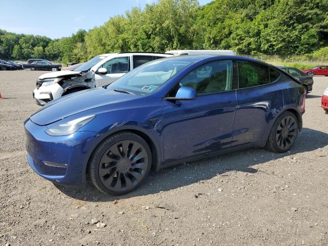TESLA MODEL Y 2022 with VIN 7SAYGDEF6NF502428 - Photo from auction