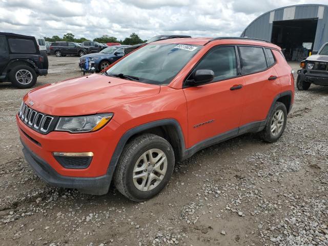 JEEP COMPASS SPORT 2018 with VIN 3C4NJDAB5JT103963 - Photo from auction