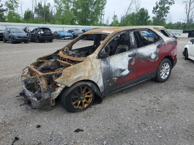 CHEVROLET EQUINOX LT 2020 with VIN 3GNAXUEV0LS656389 - Photo from auction