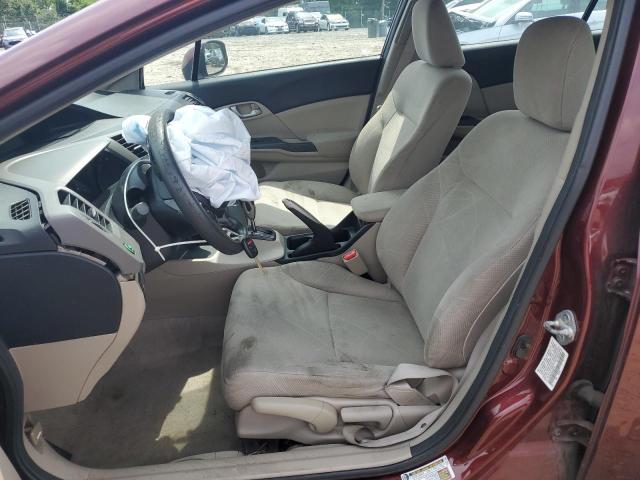 Photo 7 from auction – 2012 HONDA CIVIC LX with VIN 19XFB2F50CE037578