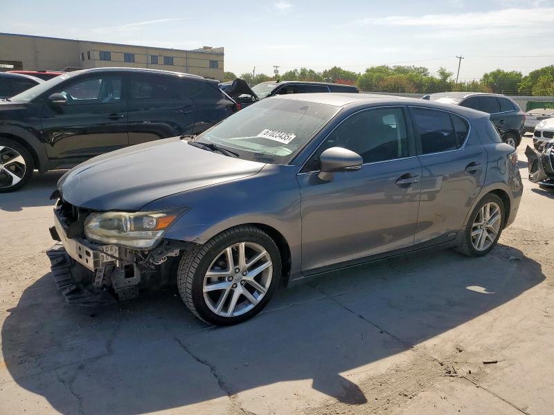 LEXUS CT 200 2014 with VIN JTHKD5BH2E2192478 - Photo from auction