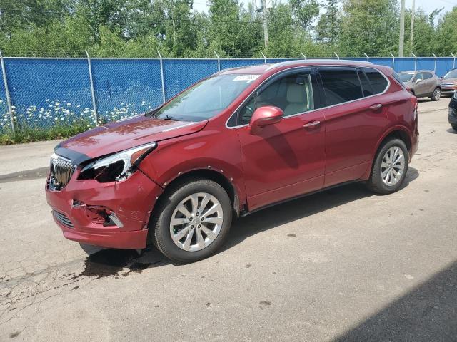 BUICK ENVISION E 2018 with VIN LRBFX2SA8JD059555 - Photo from auction