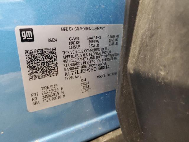 Photo 14 from auction – 2025 CHEVROLET TRAX 2RS with VIN KL77LJEP9SC086814