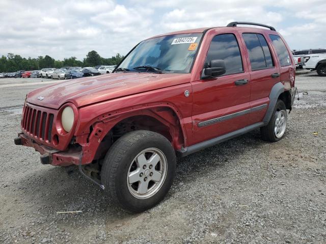JEEP LIBERTY SP 2007 with VIN 1J4GL48K87W591375 - Photo from auction