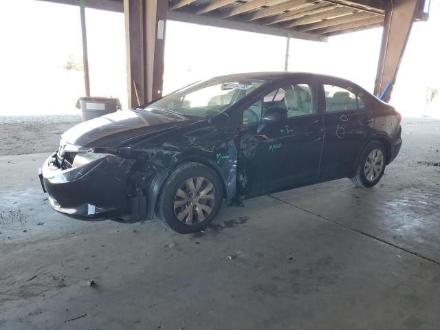 HONDA CIVIC LX 2012 with VIN 19XFB2F52CE310729 - Photo from auction