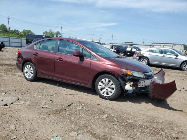 Photo 4 from auction – 2012 HONDA CIVIC LX with VIN 19XFB2F57CE378640