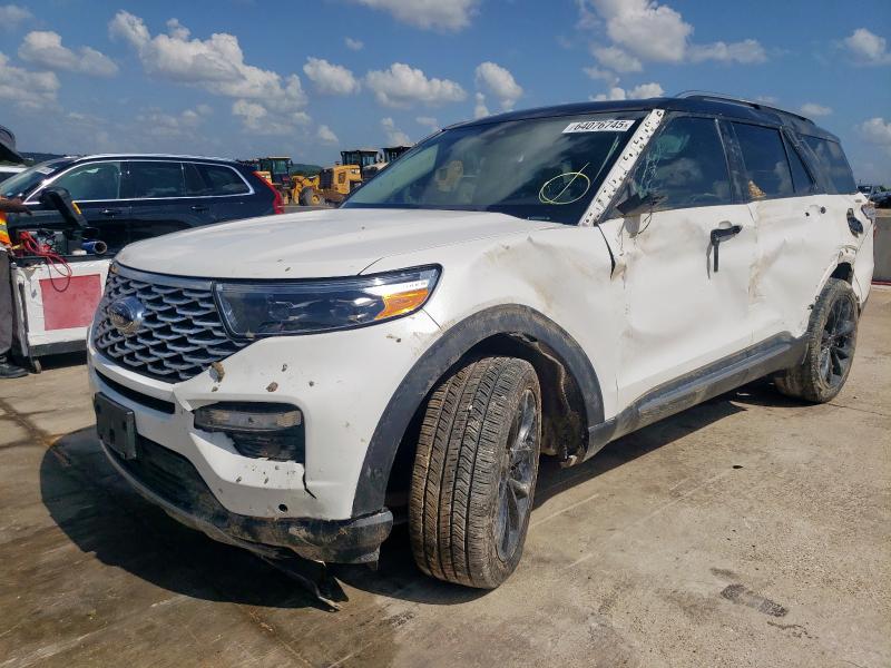 FORD EXPLORER PLATINUM 2022 with VIN 1FM5K8HC4NGA16189 - Photo from auction