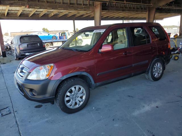 HONDA CR-V EX 2006 with VIN SHSRD78886U445782 - Photo from auction