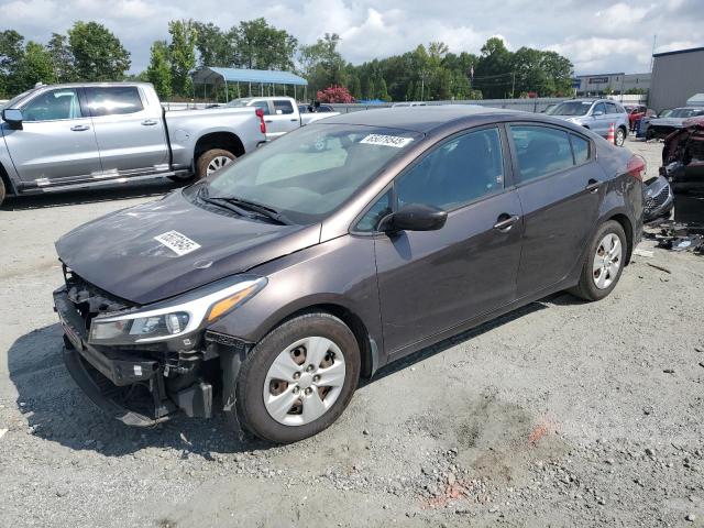 KIA FORTE LX 2017 with VIN 3KPFK4A74HE146394 - Photo from auction