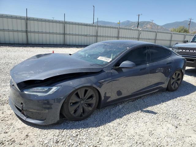 TESLA MODEL S 2021 with VIN 5YJSA1E62MF449681 - Photo from auction