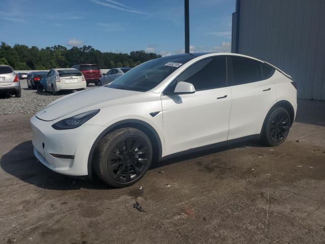 TESLA MODEL Y 2021 with VIN 5YJYGDEE8MF193905 - Photo from auction