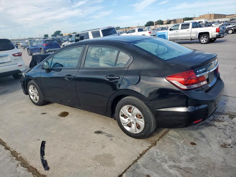 Photo 2 from auction – 2013 HONDA CIVIC LX with VIN 2HGFB2F59DH301548