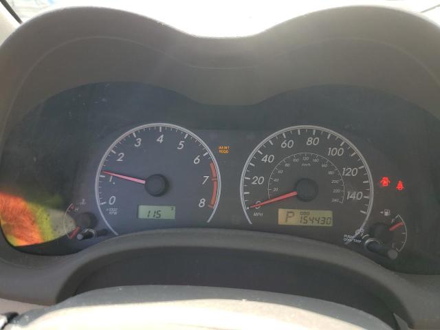 Photo 9 from auction – 2009 TOYOTA COROLLA BA with VIN 2T1BU40E09C101543