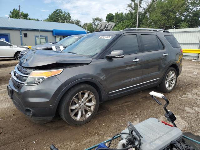 FORD EXPLORER LIMITED 2015 with VIN 1FM5K7F89FGA19132 - Photo from auction