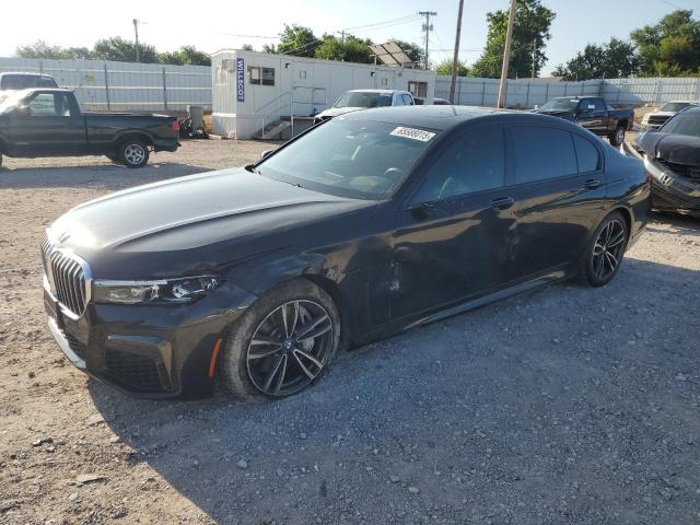 BMW 750 XI 2022 with VIN WBA7U2C03NCH20599 - Photo from auction